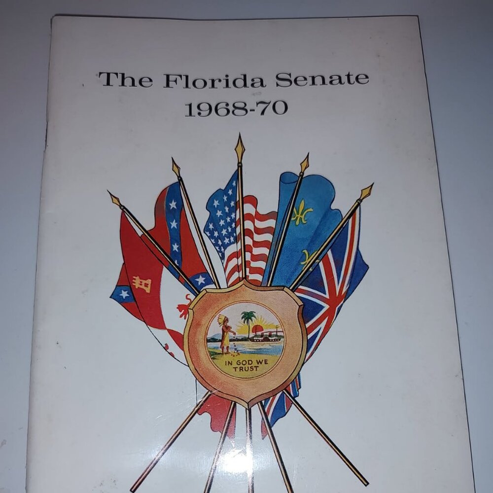 The Florida Senate 1968-1970 Handheld Pamphlet-SC Fair